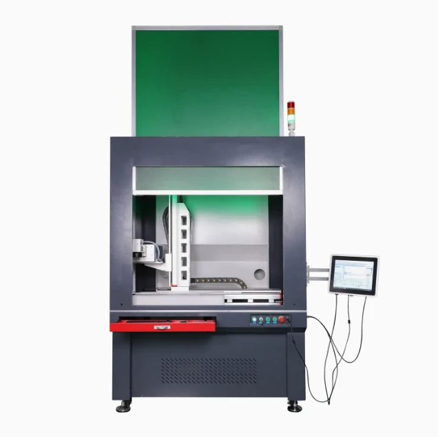 Customized UV Laser Engraver For Special Cylindrical Workpiece Etching